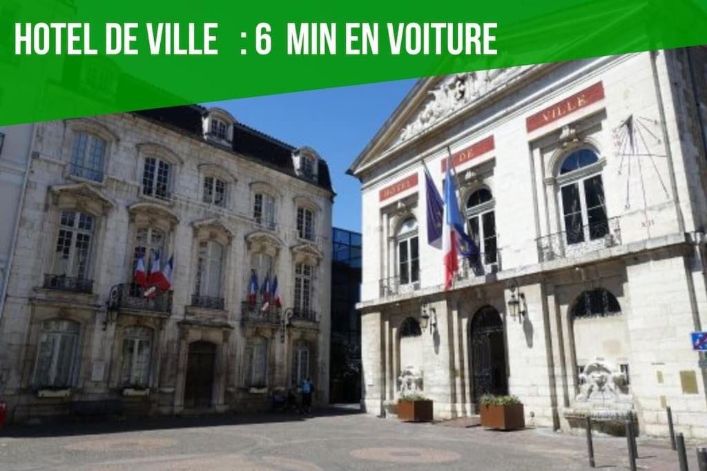 Le Coquet - Balcon - Proche Gare - Parking Daire Bourg-en-Bresse Dış mekan fotoğraf
