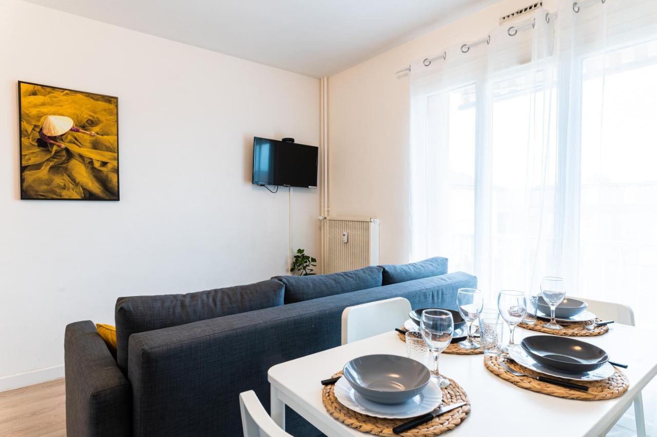 Le Coquet - Balcon - Proche Gare - Parking Daire Bourg-en-Bresse Dış mekan fotoğraf